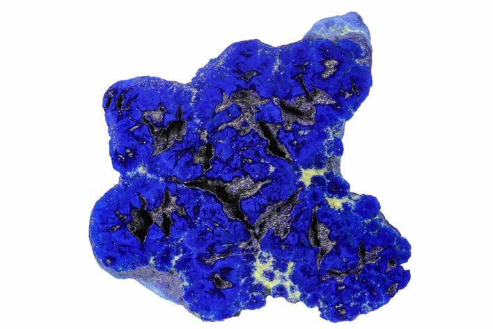 Vivid Blue, Cut/Polished Azurite Nodule - Siberia #175615